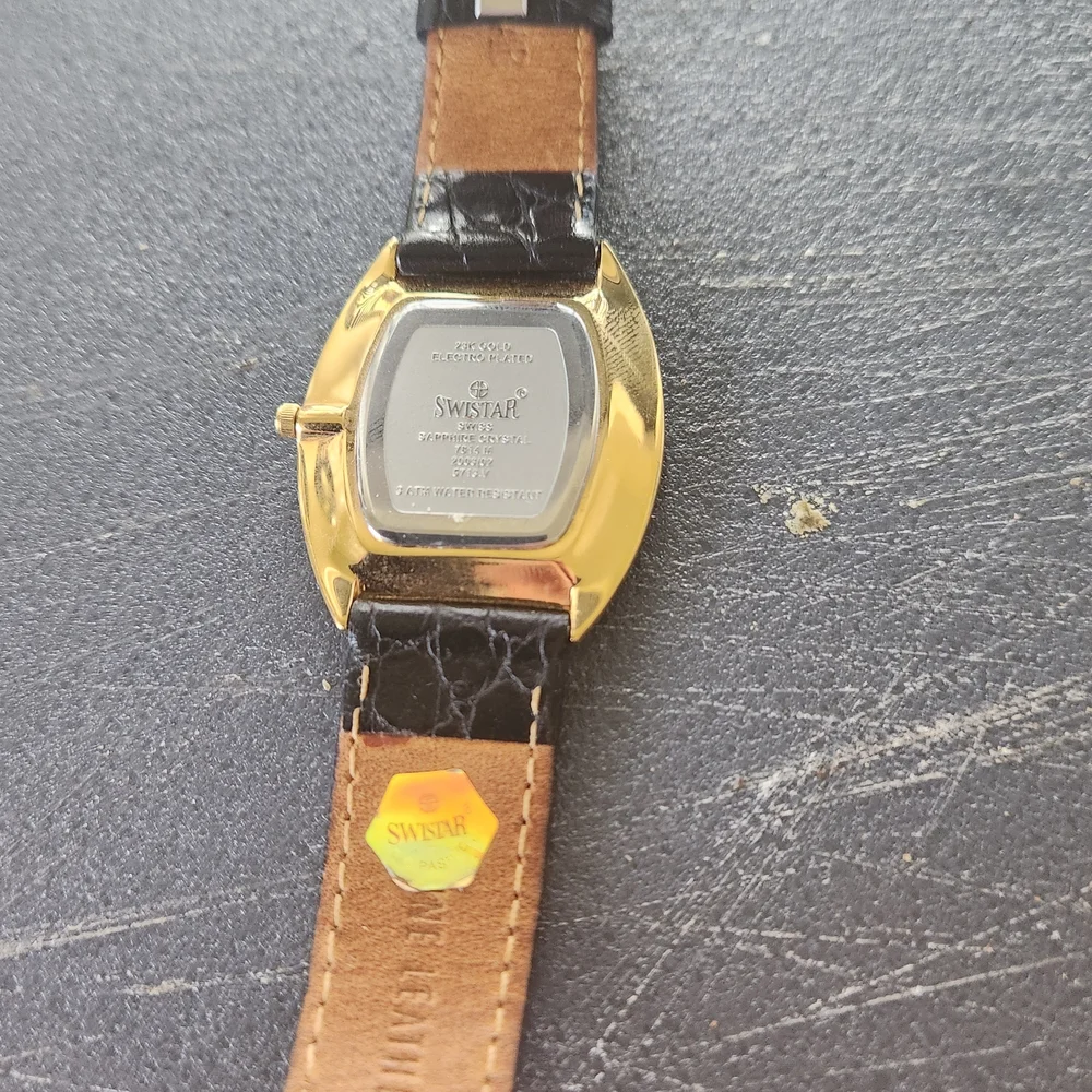 Timeless Gold and Black Women's Watch